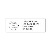 Modern zakelijk retouradres zelfinktstempel  zelfinktende stempel (Design)