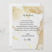 Modern zal mijn bruidsmeisje uitnodiging (Voorkant)