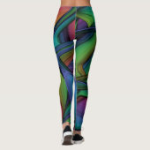 Modern | Zazzle_Growshop. Leggings (Achterkant)