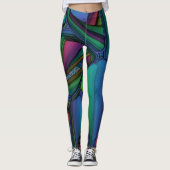 Modern | Zazzle_Growshop. Leggings (Voorkant)