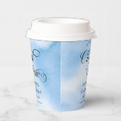 Modern Ze is op Cloud 9 Bachelorette Weekend Papieren Bekers (Rechts)