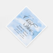 Modern Ze is op Cloud 9 Bachelorette Weekend Servet (Hoek)