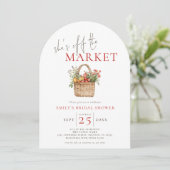 Modern Ze is uit de Market Vrijgezellenfeest Arch Kaart (Staand voorkant)