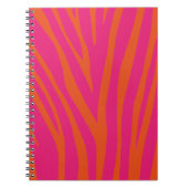 Modern zebra Print Pattern Notitieboek (Voorkant)
