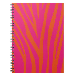 Modern zebra Print Pattern Notitieboek