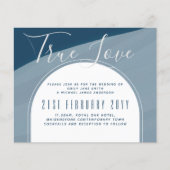 Modern Zee Blauwgroen huwelijk in de Oostzee (Voorkant)