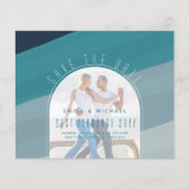 Modern Zee Blauwgroen huwelijk in de Oostzee (Voorkant)