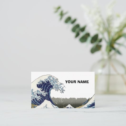 modern zee golf Visitekaartje (Staand voorkant)