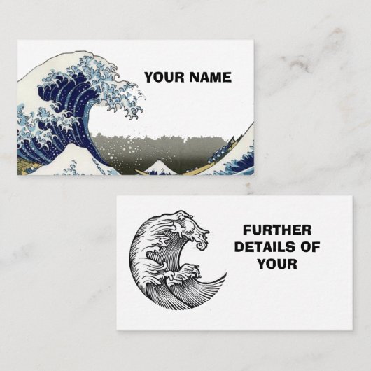 modern zee golf Visitekaartje (Voorkant / Achterkant)