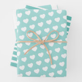 Modern Zee schuim, veelzijdig gekleurd Inpakpapier Vel (In situ)