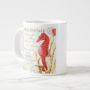 modern zeepaard grote koffiekop