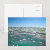 Modern Zeezicht Flat Ansichtkaart Briefkaart (Voorkant / Achterkant)