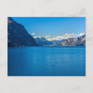 Modern Zeezicht Flat Ansichtkaart Briefkaart