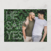 Modern zei dat hij de datum had kunnen redden aankondigingskaart (Voorkant)