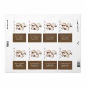 Modern Zelfgemaakt Mushroom Sauce Label (Full Sheet)