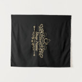 Modern Zelfgemaakte koffie Bakkerij op maat Busine Wandkleed (Voorkant (horizontaal))