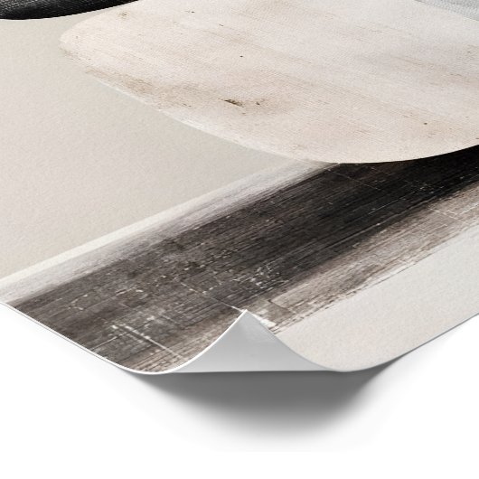 Modern Zen Balance Poster (Hoek)