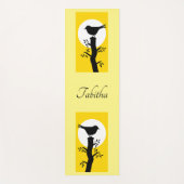 Modern Zen Bird Yogamat (Voorkant)