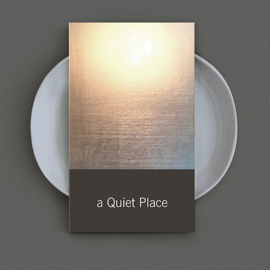 Modern Zen Glow Yoga en Healing Arts Visitekaartje