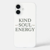 Modern Zen Positive Energy Quote Case-Mate iPhone Case (Achterkant)