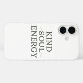 Modern Zen Positive Energy Quote Case-Mate iPhone Case (Achterkant (horizontaal))