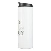 Modern Zen Positive Energy Quote Thermosbeker (Geroteerd rechts)