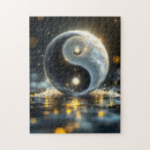 Modern Zen Yin and Yang vibes Legpuzzel (Verticaal)