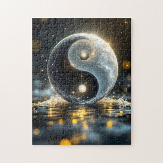 Modern Zen Yin and Yang vibes  Legpuzzel (Verticaal)