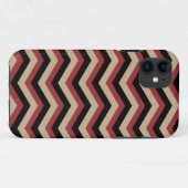 Modern Zig Zag Pattern Case-Mate iPhone Case (Achterkant (horizontaal))
