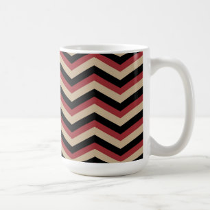 Modern Zig Zag Pattern Koffiemok