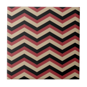 Modern Zig Zag Pattern Tegeltje
