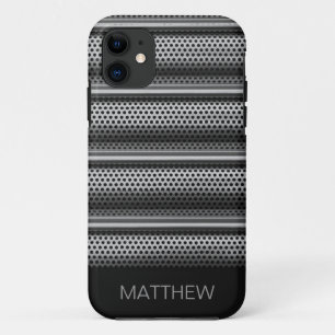 Modern Zilveren Monogram Case-Mate iPhone Case