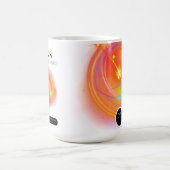 Modern Zodiac Sign ARIES Quote | elementenvuur Koffiemok (Center)