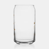 Modern Zodiac Sign Gold Aquarius | Element Air Blikvorm Glas (Links)
