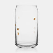 Modern Zodiac Sign Gold Aries | Element Fire Blikvorm Glas (Links)