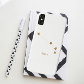 Modern Zodiac Sign Gold Aries | Element Fire Case-Mate iPhone Case