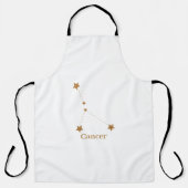 Modern Zodiac Sign Gold Cancer | Element Water Schort (Voorkant)