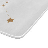 Modern Zodiac Sign Gold Cancer | Element Water Snijplank (Hoek)