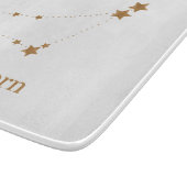 Modern Zodiac Sign Gold Capricorn | Element Earth Snijplank (Hoek)