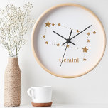 Modern Zodiac Sign Gold Gemini | Element Air<br><div class="desc">Modern Zodiac Sign Gold Gemini | Element Air</div>
