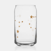 Modern Zodiac Sign Gold Gemini | Element Air Blikvorm Glas (Links)