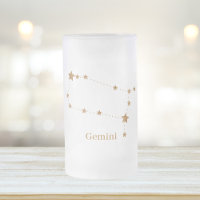 Modern Zodiac Sign Gold Gemini | Element Air