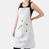 Modern Zodiac Sign Gold Libra | Element Air Schort (Insitu)