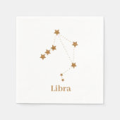 Modern Zodiac Sign Gold Libra | Element Air Servet (Voorkant)