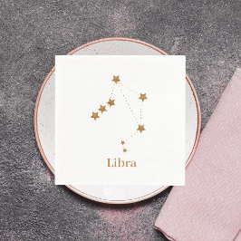 Modern Zodiac Sign Gold Libra | Element Air Servet