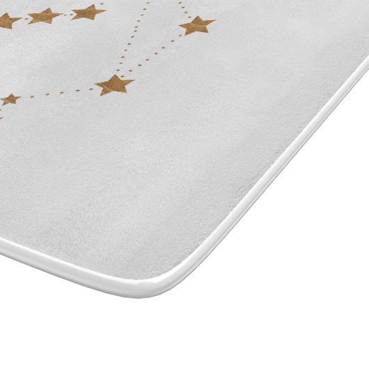 Modern Zodiac Sign Gold Libra | Element Air Snijplank (Hoek)