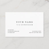 Modern Zodiac Sign Gold Libra | Element Air Visitekaartje (Achterkant)