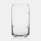 Modern Zodiac Sign Gold Pisces | Element Water Blikvorm Glas (Links)