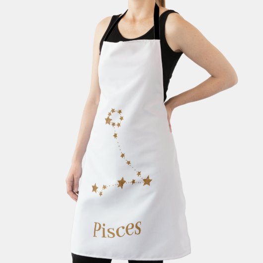 Modern Zodiac Sign Gold Pisces | Element Water Schort (Insitu)