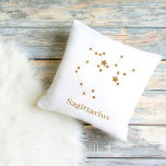 Modern Zodiac Sign Gold Sagittarius | Element Fire Buitenkussen<br><div class="desc">Modern Zodiac Sign Gold Sagittarius | Element Fire</div>